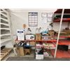 Image 1 : Misc. Shipping material and contents of shelves (Does NOT include shelves in pic)