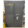 Image 1 : 1 x Metal Cabinet 48" x 24" x 47" w/approx. 38 yellow stackable bins