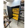 Image 3 : 1 x Metal Cabinet 48" x 24" x 47" w/approx. 38 yellow stackable bins