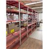 Image 2 : Approx 18' feet metal shelving (DOES NOT INCLUDE CONTENTS)