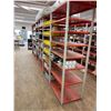 Image 3 : Approx 18' feet metal shelving (DOES NOT INCLUDE CONTENTS)