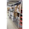 Image 1 : Approx 12' feet metal shelving (DOES NOT INCLUDE CONTENTS)