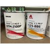 Image 3 : 1 - Axalta Corlar 2.1PR-P 525-886. Epoxy Primer / 2 - Imron 2.1 HG-D+ Color Mix Binder / 1 - Axalta 