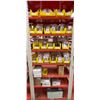 Image 1 : 7 shelves of misc. both sides