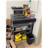 Image 1 : Misc lot Breville Toaster Oven, 2 burner hotplate, Counter and contents