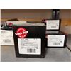 Image 3 : 4 - boxes of Pleated air-filters, 3M Scotch Brite Strip Pro Disc, Flex belts, Surface conditioning d