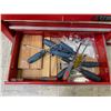 Image 6 : Waterloo Shop Series Tool Chest w/Conents - 50' Hose, Hammer, Screwdrivers, Mini Porshe Wheels, Etc.
