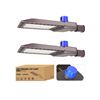 Image 1 : LED Parking Lot Light 2 Pack - 300W - Photocell Dusk to Dawn