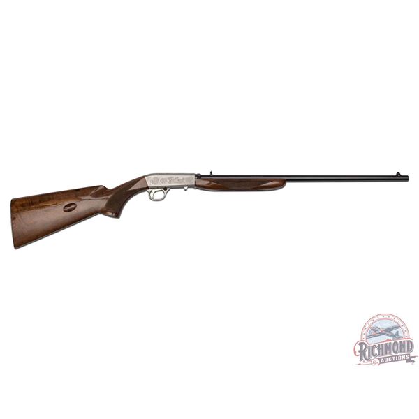 Browning SA Grade II Rifle & Original Box In .22 Short Caliber