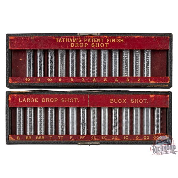Tatham and Brothers Lead Shot Salesman Sample Kit