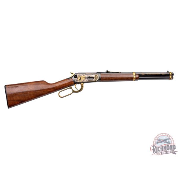 RARE Winchester 94AE Citation Bass Tribute .45 Colt Lever Action Trapper Saddle Ring Rifle #3 of 300