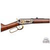 Image 2 : RARE Winchester 94AE Citation Bass Tribute .45 Colt Lever Action Trapper Saddle Ring Rifle #3 of 300