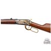 Image 4 : RARE Winchester 94AE Citation Bass Tribute .45 Colt Lever Action Trapper Saddle Ring Rifle #3 of 300