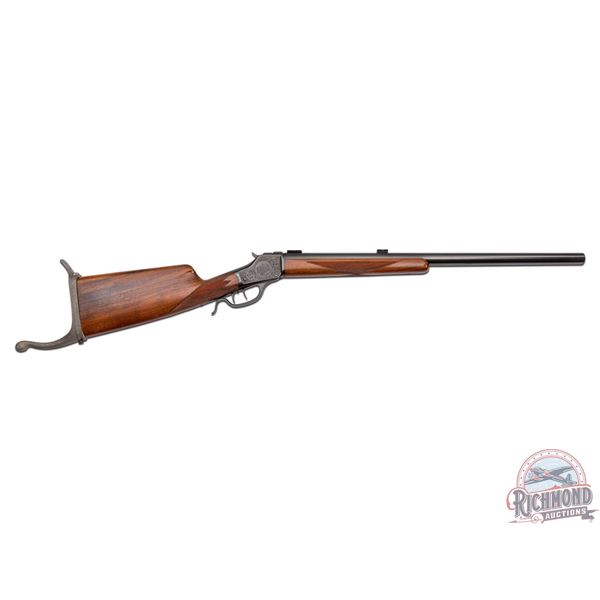 Hervey Lovell Custom Winchester Highwall Rifle