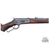 Image 2 : RARE Antique Winchester 1886 Fancy .50-110 EXPRESS Lever Action Rifle w/ Letter & 67 Brass Rounds