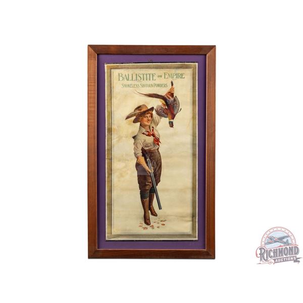 1910 Nobel's Explosive Co. Ballistite And Empire "Bulk" Smokeless Shotgun Powders Poster