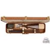 Image 10 : Exquisite Cased Louis Acampo Engraved Belgium Browning Superposed Diana Grade Shotgun in 410