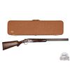 Image 1 : Exquisite Cased Louis Acampo Engraved Belgium Browning Superposed Diana Grade Shotgun in 410