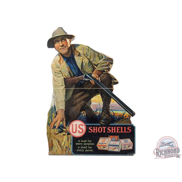 1928 US Cartridge Co US Shot Shells "A Load For Every Purpose" Cardboard Countertop Display Sign