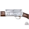 Image 6 : Browning Original Auto 5 Custom Shop 20 GA Magnum B4 Engraved & Signed B.Romainville with Case
