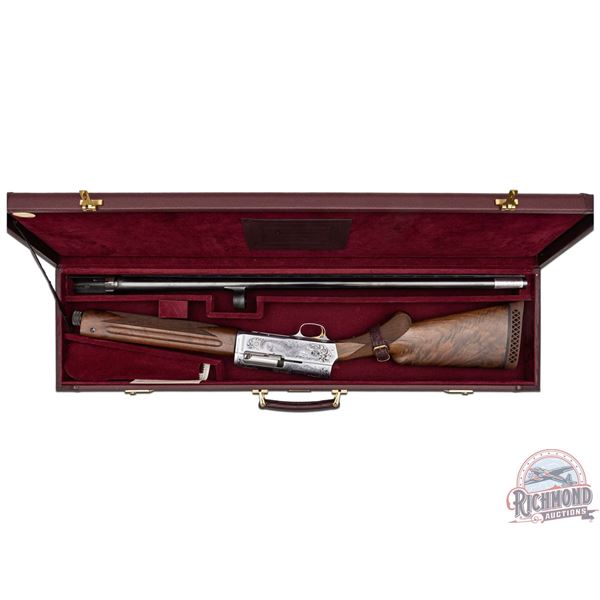 Browning Original Auto 5 Custom Shop 12 GA Magnum B3 Engraved & Signed B.Romainville with Case