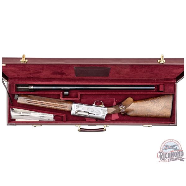 Browning Original Auto 5 Custom Shop Light 12 GA B4 Engraved & Signed B.Romainville with Case