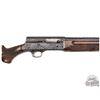 Image 2 : 1949 RARE Remington Custom Shop Ennis Engraved Model 11 Grade F Sportsman 12 GA Semi-Auto Shotgun