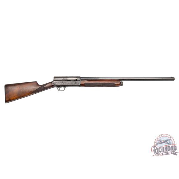 Early Remington UMC Custom Shop Engraved Model 11 Semi-Auto 12 GA Shotgun