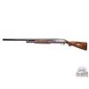 Image 3 : Beautiful 1917 Winchester Model 12 Trap Deluxe 12 GA Shotgun Engraved, Gold & Silver Inlaid