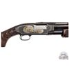 Image 2 : STUNNING Winchester Model 12 Skeet 2 Barrel Deluxe 12 GA Pump Action Shotgun Angelo Bee Engraved