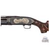 Image 4 : STUNNING Winchester Model 12 Skeet 2 Barrel Deluxe 12 GA Pump Action Shotgun Angelo Bee Engraved