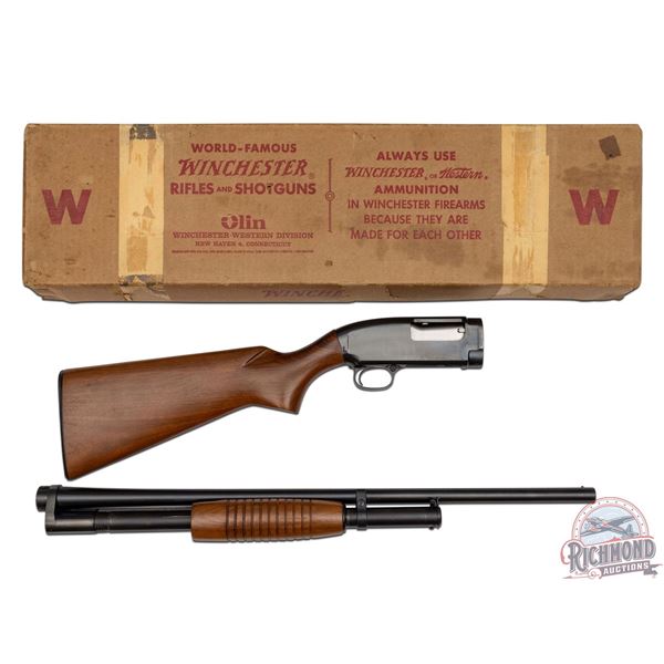 New Old Stock 1963 Winchester Model 12 Field 20 GA Pump Action Shotgun in Original Box