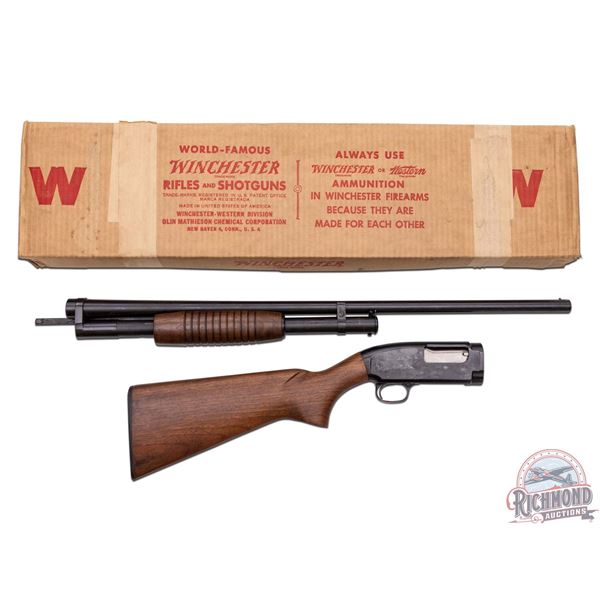 New Old Stock 1959 Winchester Model 12 Field 16 GA Pump Action Shotgun in Original Box