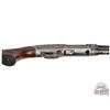 Image 10 : IMPRESSIVE Winchester 42 Pigeon .410 GA Pump Shotgun Engraved, Gold Inlaid & Signed by Angelo Bee
