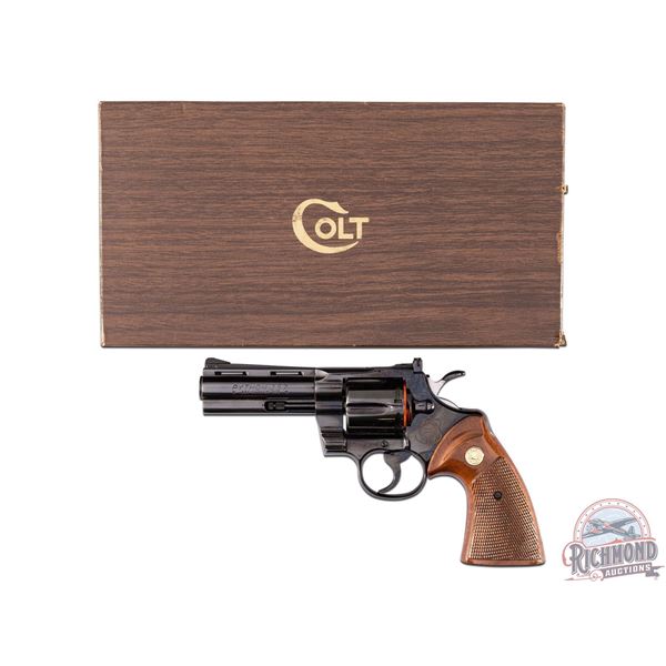 1974 Colt Python Factory Wyoming Game Warden .357 Mag 4" Double Action Revolver