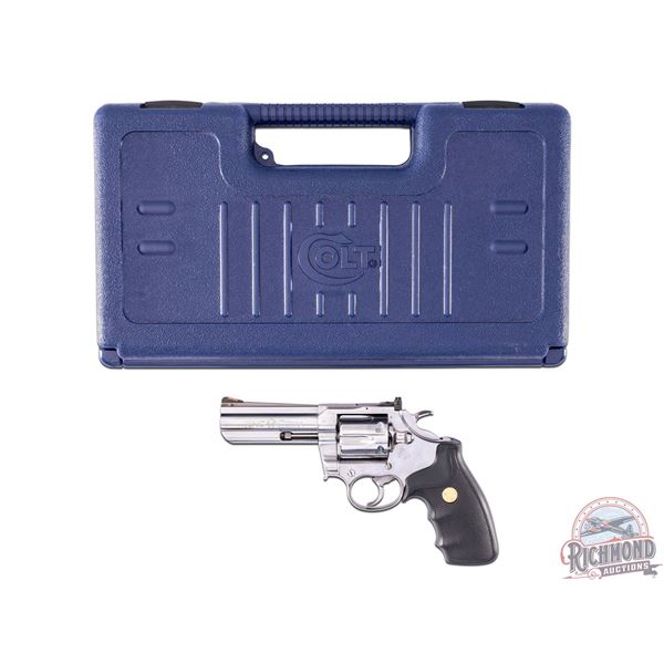 1989 Colt King Cobra .357 MAG 4" Double Action Revolver in High Polish Stainless Finish