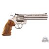 Image 2 : NICE 1979 Colt Python .357 MAG 6" Nickel Plated Double Action Revolver