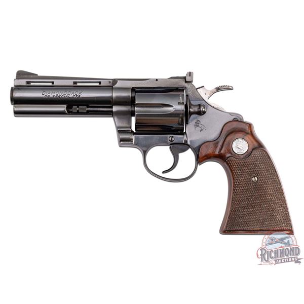 1978 Colt Diamondback .38 SPL Double Action Revolver 4" Blued Finish