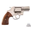 Image 2 : 1974 Colt Cobra Agent .38 SPL Snub Nose 2" Nickel Double Action Revolver