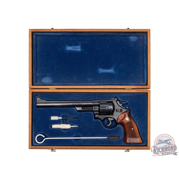 Nice 1980 Smith & Wesson 25-5 .45 COLT 8" Double Action Revolver in Presentation Case