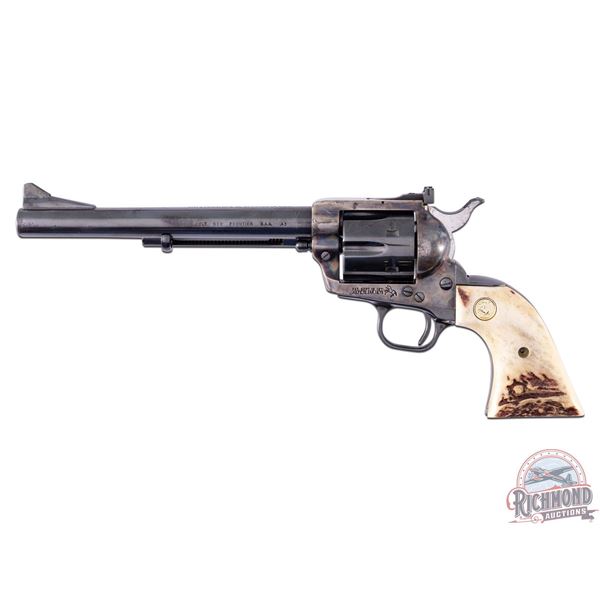 Stunning 1965 Colt New Frontier SAA Single Action Army .45 LC 7.5" Revolver with Stag Grips