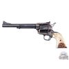 Image 1 : Stunning 1965 Colt New Frontier SAA Single Action Army .45 LC 7.5" Revolver with Stag Grips