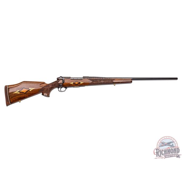 1969 Stunning Weatherby Crown Custom Engraved Mark V 7mm MAGNUM Bolt Action Rifle