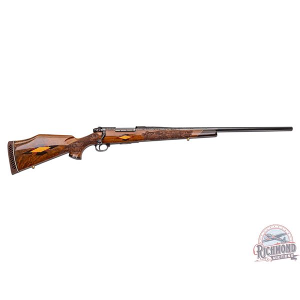1969 Stunning Weatherby Crown Custom Engraved Mark V .378 WBY MAG Bolt Action Rifle