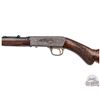 Image 4 : Rare Angelo Bee Engraved Belgium Browning Grade III, 1914 Model "A" Top Loader Semi-Automatic Rifle