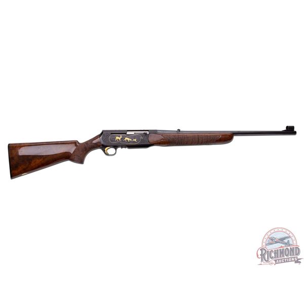 Angelo Bee & Gino Cargnel Engraved Belgium Browning BAR Grade V Semi-Automatic Rifle .308 Winchester