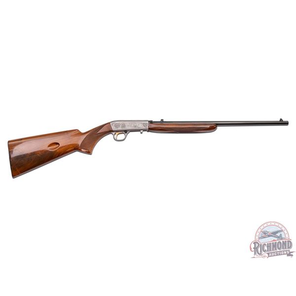 Jacquez Lodewyc Engraved Belgium Browning SA Grade II Semi-Automatic Rifle