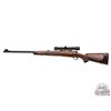 Image 2 : 1958 Custom Engraved Winchester 70 Super Grade .375 H&H Mag Bolt Action Rifle w/ Leupold Scope