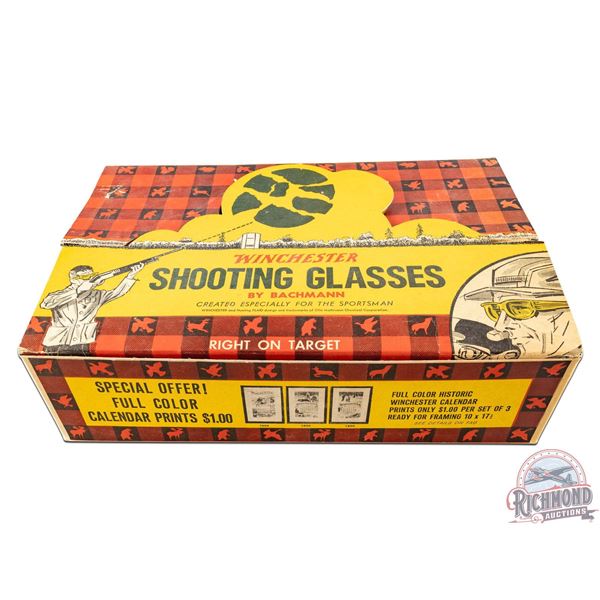 Box of NOS Winchester Shooting Glasses w/ 11 Pairs No. 903 Yellow