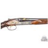 Image 3 : IMPRESSIVE Winchester Model 21 SxS 16 GA Shotgun Gold Inlaid & Signed by Angelo Bee with Case